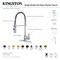 Gourmetier LS8771CTL Continental Single-Handle Pre-Rinse Kitchen Faucet, Chrome LS8771CTL - alternate 4